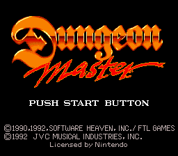 Dungeon Master Title Screen